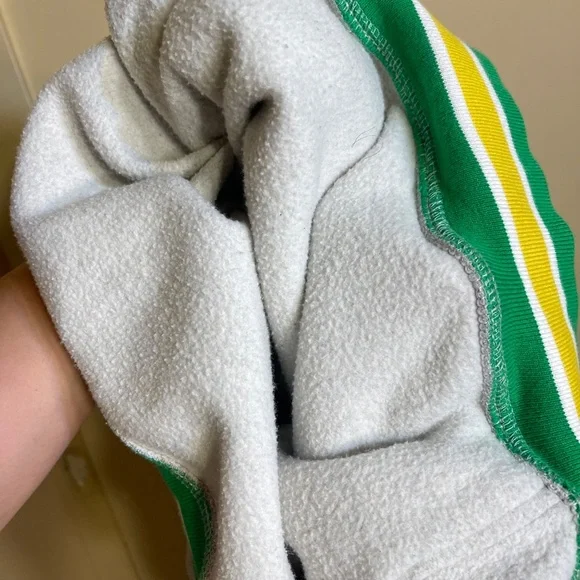 Akoo Gray Sweatshirt with Vibrant Stripes - Picture 6 of 7